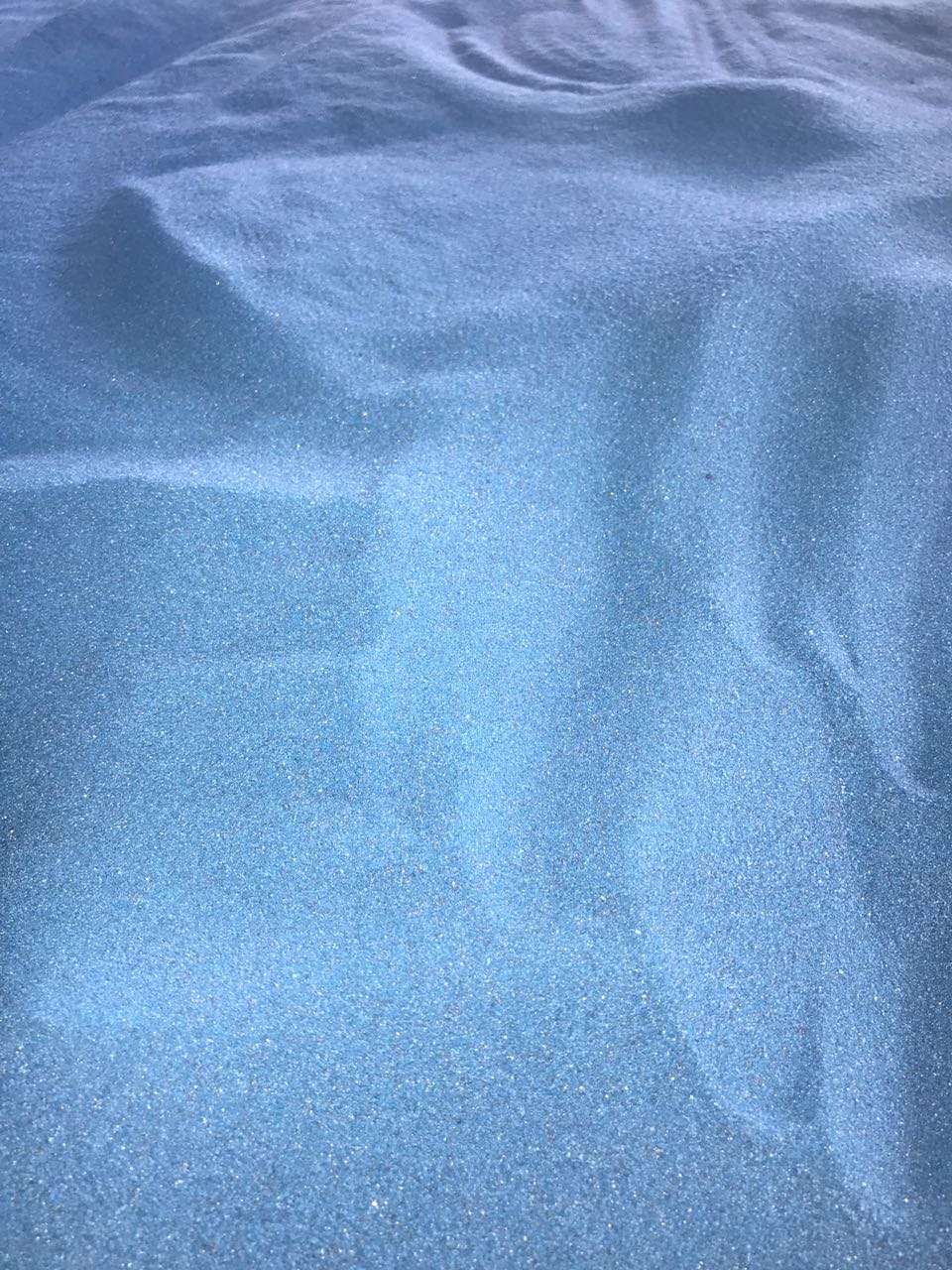 Areia Tratada Azul